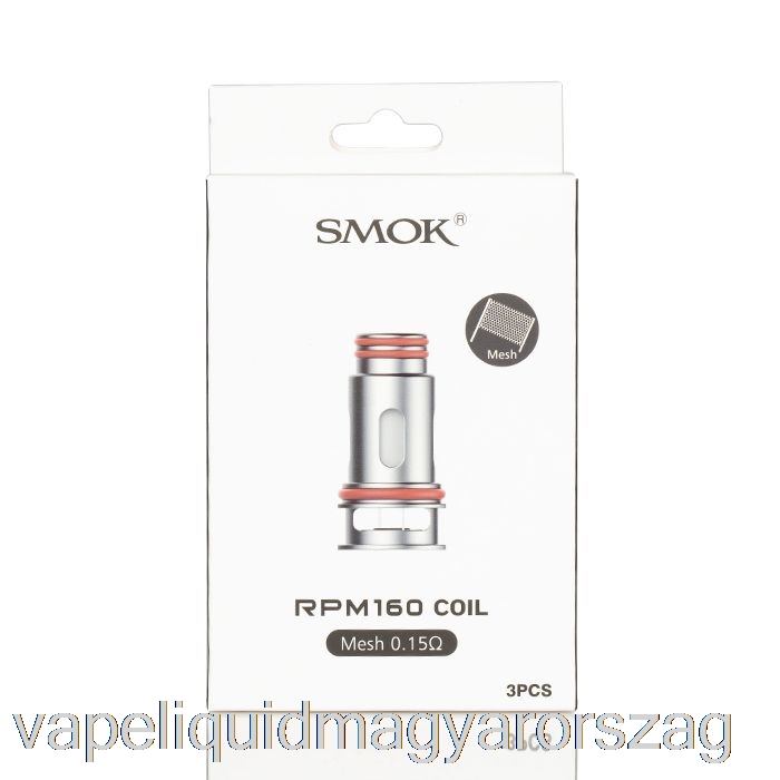 Füst Rpm 160 Cseretekercs 0,15 Ohm Rpm 160 Mesh Tekercs Vape Toll